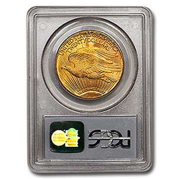 Picture of 1920 $20 Gold Saint Gaudens Double Eagle Coin MS66