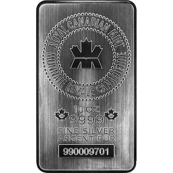 Picture of 10 oz RCM Silver Bar