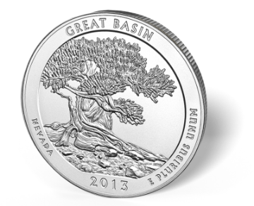 Picture of 5 oz Silver America the Beautiful - Great Basin National Park