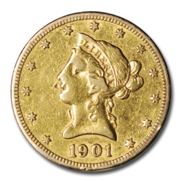 Picture of $10 Liberty Gold Coins AU